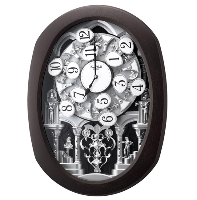 RHYTHM Modern Dome Clock ミニマル 壁掛け時計 RHYTHM Wall Clocks | Modern & Traditional Designs | The Clock Avenue